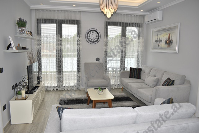 Two bedroom apartment for rent close to Skenderbej Square in Tirana.

It is situated on the 6-th f